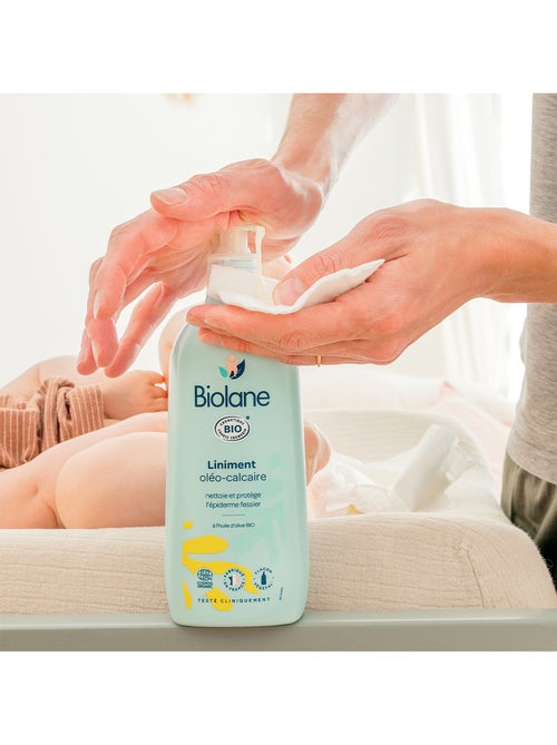 Liniment oléo-calcaire certifié biologique 500ml biolane - Kiabi Liniment oléo-calcaire certifié biologique 500ml biolane - Kiabi