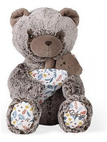 Linoo Peluche Papa Ours Oscar 35cm