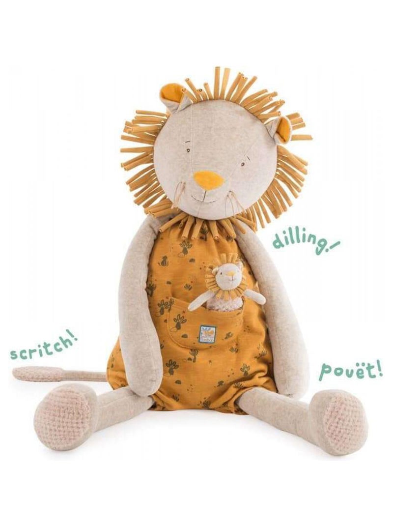 Lion géant Sous mon baobab Multicolore - Kiabi
