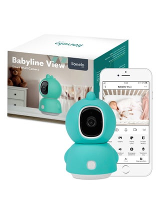 LIONELO Babyline View - Babyphone HD - Caméra Bebe WiFi - Audio Bidirectionnel - Vision nocturne