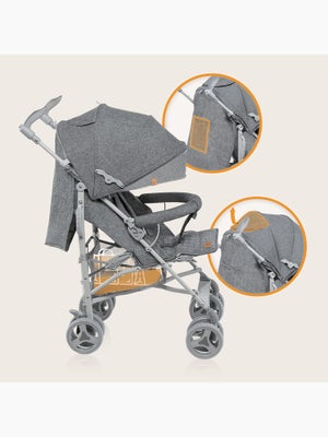 Poussette Canne Compacte 0-36 Mois - Réversible, Pliable Une Main - Harnais 5 Points - Poids Max 25kg - Couleur Kaki