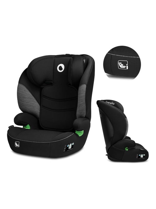 LIONELO Lars i-Size - Siège-auto bébé évolutif - Groupe 2-3 - Noir - Kiabi