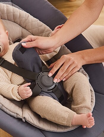 LIONELO Ralf - Transat et Balancelle Électrique Bébé - Ttélécommande - 5 vitesses de balancement