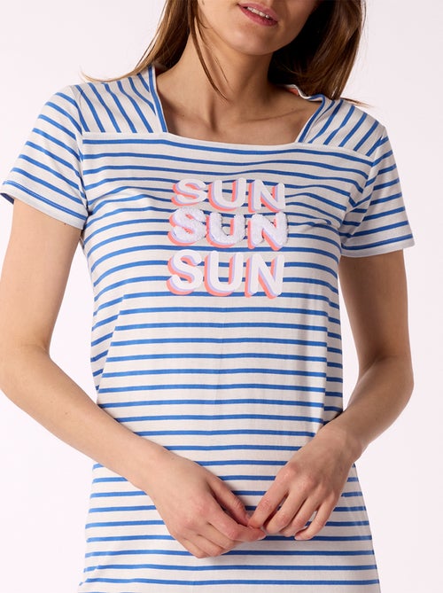 Liquette   AIR MARIN bleu clair - MELISSA BROWN - Kiabi