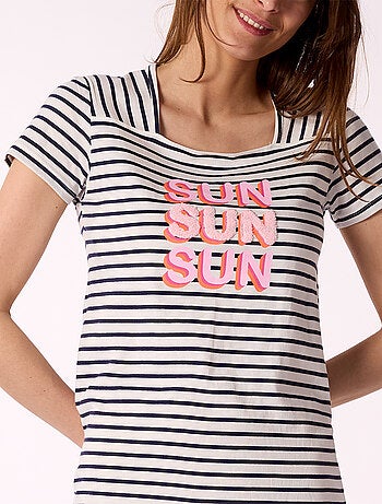 Liquette AIR MARIN marine - MELISSA BROWN