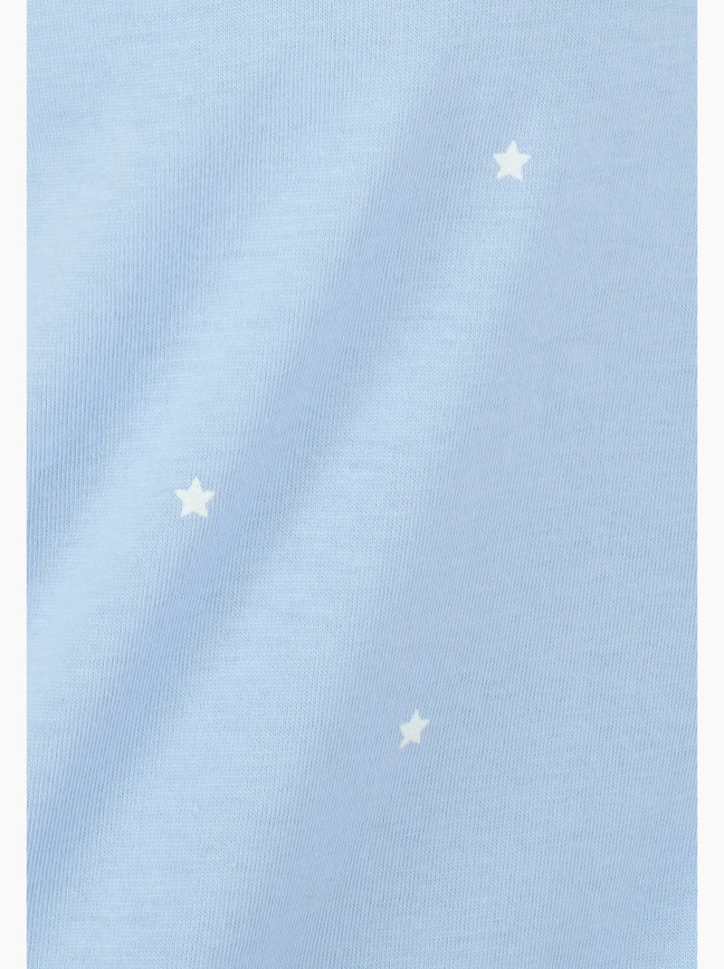 Liquette en maille jersey - Damart Bleu - Kiabi
