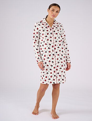 Liquette flanelle pur coton - Damart