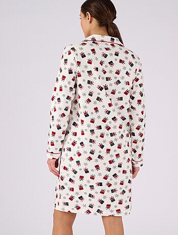 Liquette flanelle pur coton - Damart