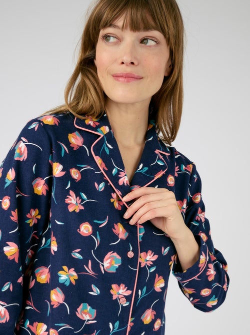 Liquette flanelle pur coton - Damart - Kiabi