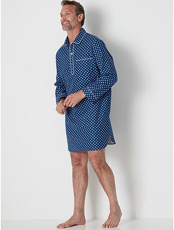 Liquette imprimée col chemise - daxon