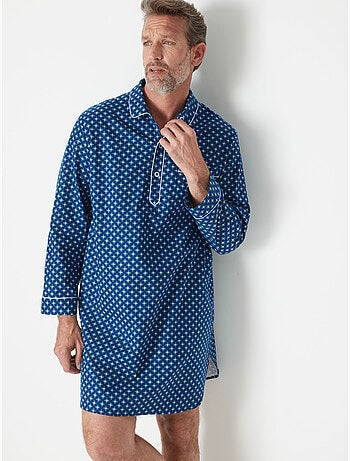 Liquette imprimée col chemise - daxon