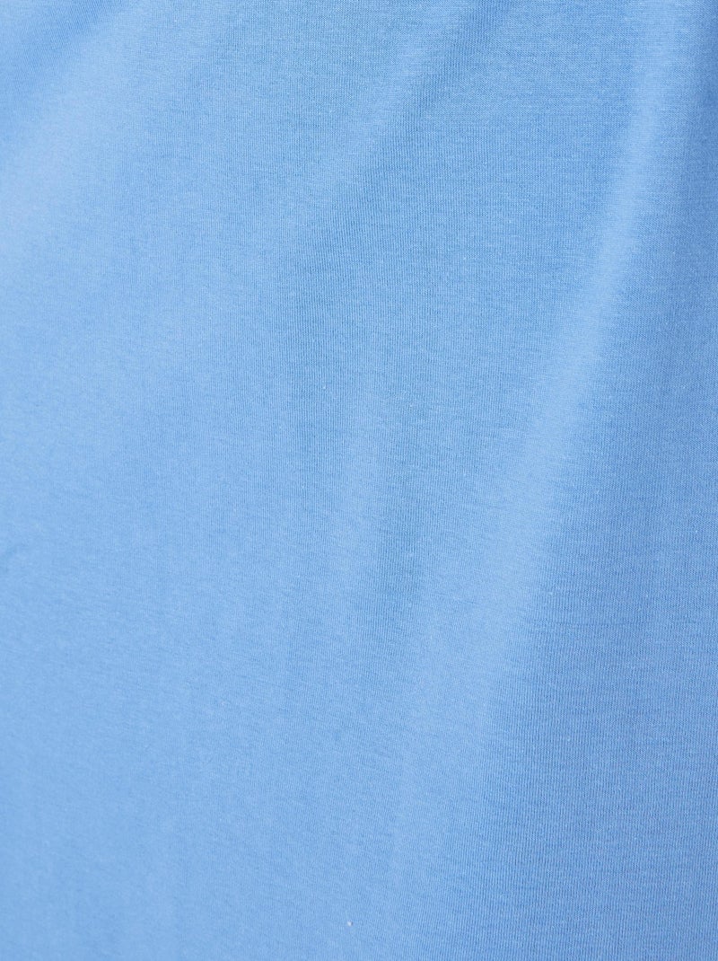 Liquette maille jersey, long. 120 cm - Damart Bleu - Kiabi