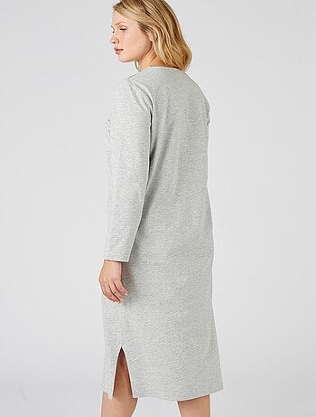 Liquette maille jersey, long. 120 cm - Damart