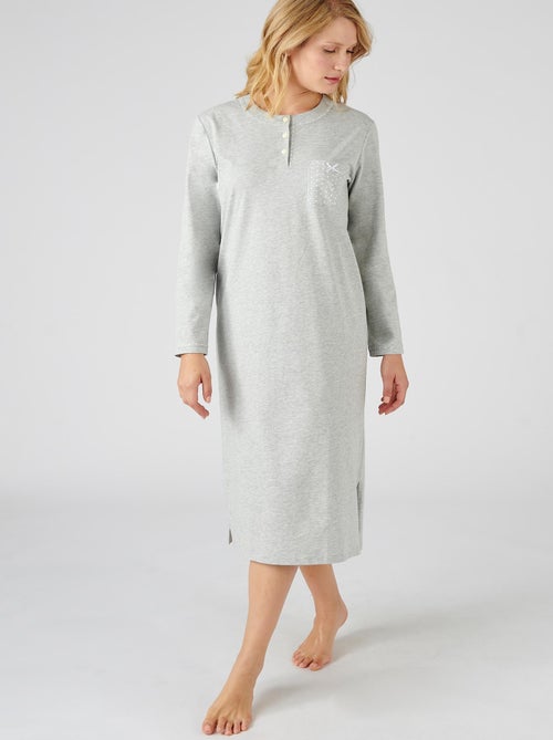 Liquette maille jersey, long. 120 cm - Damart - Kiabi