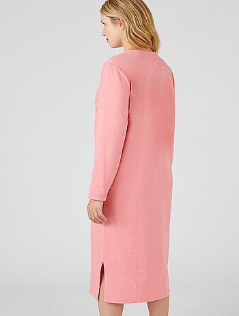 Liquette maille jersey, long. 120 cm - Damart