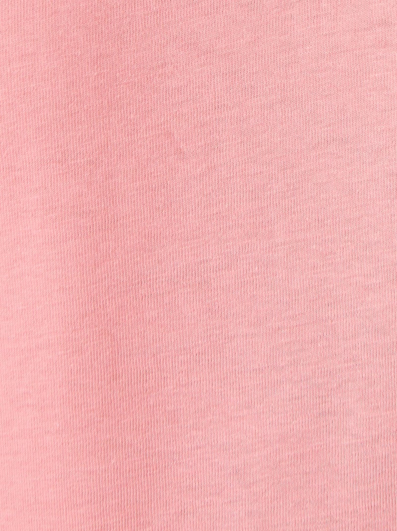 Liquette maille jersey, long. 120 cm - Damart Rose - Kiabi