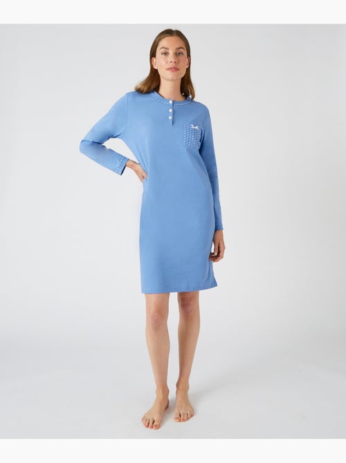 Liquette maille jersey, long. 95 cm - Damart - Kiabi