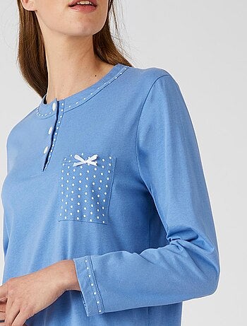 Liquette maille jersey, long. 95 cm - Damart