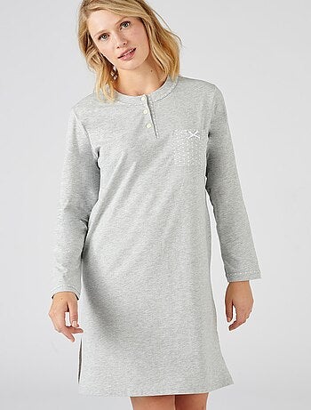 Liquette maille jersey, long. 95 cm - Damart