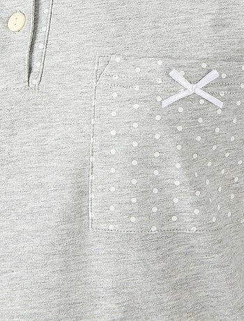 Liquette maille jersey, long. 95 cm - Damart