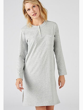 Liquette maille jersey, long. 95 cm - Damart