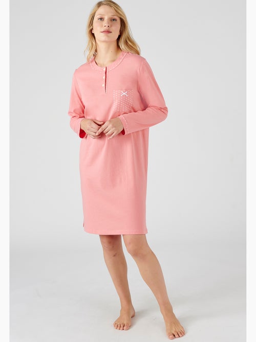 Liquette maille jersey, long. 95 cm - Damart - Kiabi