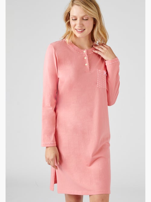 Liquette maille jersey, long. 95 cm - Damart - Kiabi