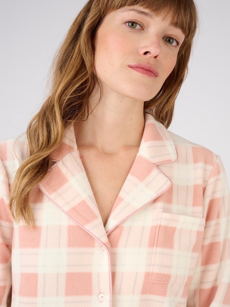 Liquette polaire Thermolactyl - Damart Rose - Kiabi