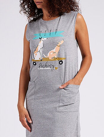 Liquette RIDE gris chiné - MELISSA BROWN