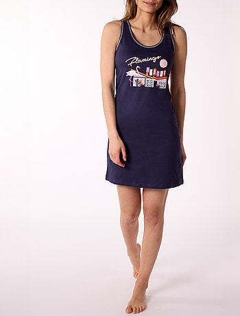 Liquette sans manche AIR MARIN marine - MELISSA BROWN