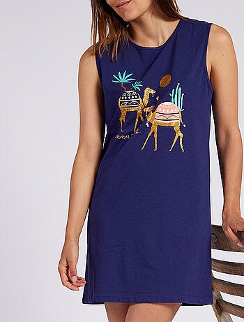 Liquette SUMMER TRAVEL bleu - MELISSA BROWN