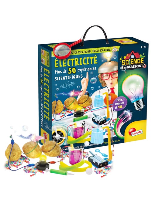 LISCIANI - Coffret 50 expériences scientifiques - I'm a Genius - Jeux éducatif - Kiabi