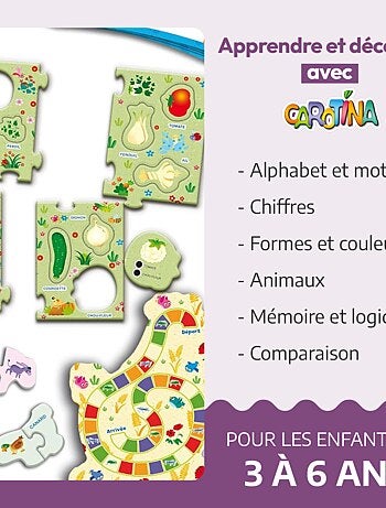 LISCIANI - Coffret 50 jeux Carotina - Jeux éducatif électronique - Stylo éducatif