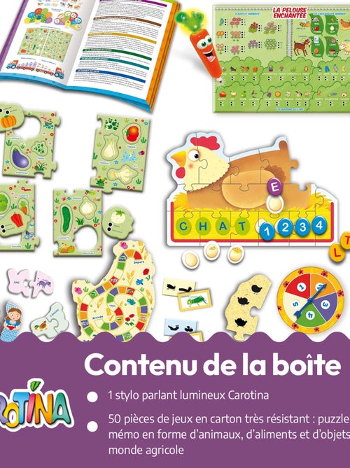 LISCIANI - Coffret 50 jeux Carotina - Jeux éducatif électronique - Stylo éducatif - Kiabi