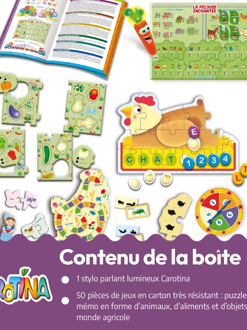 LISCIANI - Coffret 50 jeux Carotina - Jeux éducatif électronique - Stylo éducatif Multicolore - Kiabi