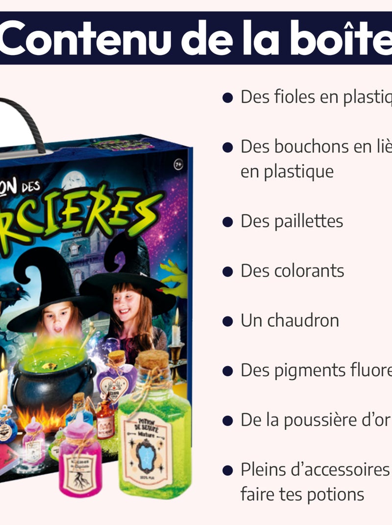 LISCIANI - La maison des sorcières - Crazy science - Kit d'expériences magiques N/A - Kiabi