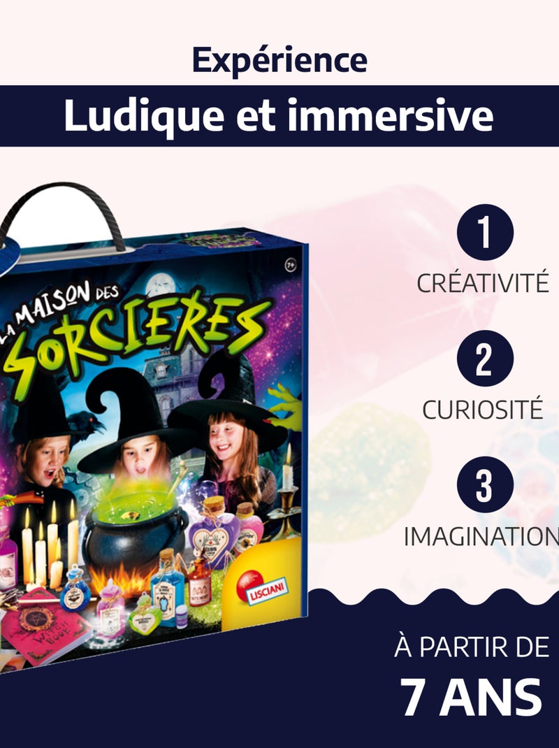 LISCIANI - La maison des sorcières - Crazy science - Kit d'expériences magiques N/A - Kiabi