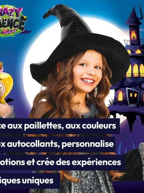 LISCIANI - La maison des sorcières - Crazy science - Kit d'expériences magiques - Kiabi