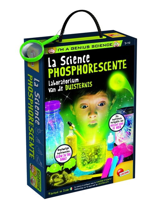 LISCIANI - Slime de la nuit - Phosphorescent - Crazy Science - Jeu éducatif - À partir de 7 ans - Kiabi