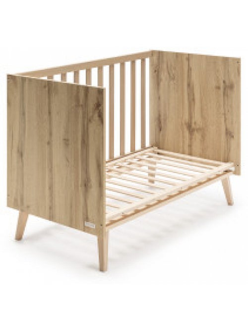 Lit 120 x 60 martha chêne - Kiabi Lit 120 x 60 martha chêne - Kiabi