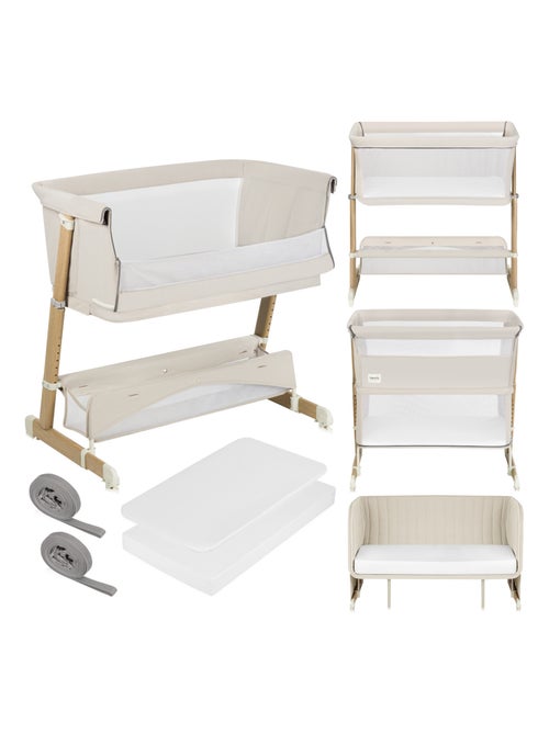 Lit 5en1 LIONELO Thomi Plus - Lit Cododo - Barceau - Parc bebe - Canapé-lit - Jusqu'à 100 kg - Kiabi Lit 5en1 LIONELO Thomi Plus - Lit Cododo - Barceau - Parc bebe - Canapé-lit - Jusqu'à 100 kg - Kiabi
