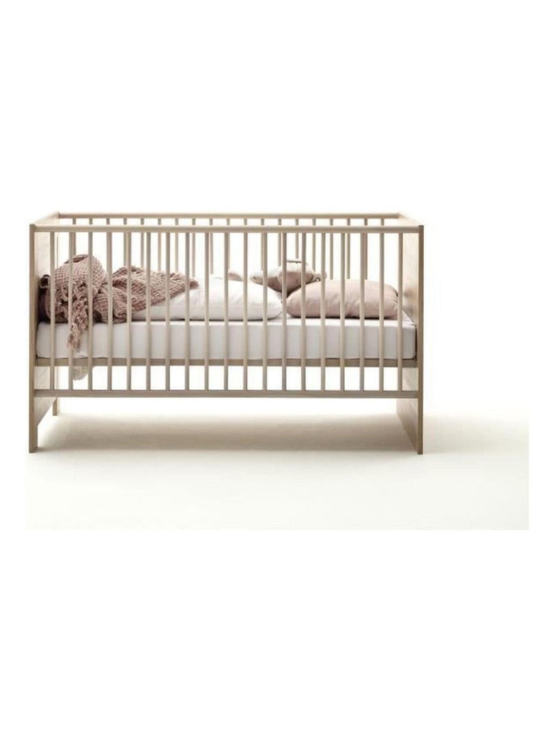 Lit 70 x 140 cm + commode à langer Ahoi - chêne - - Trend Team Multicolore - Kiabi