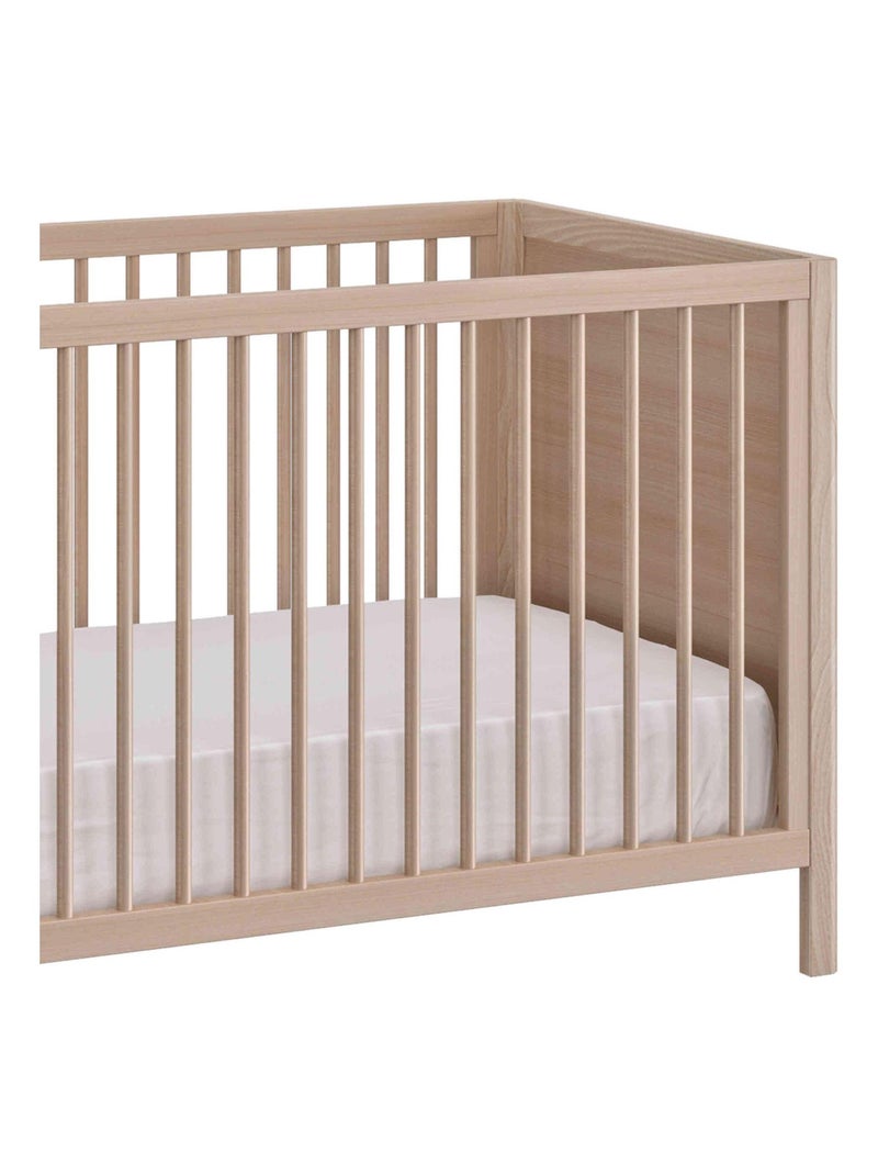 Lit à barreaux en bois Marron clair - Kiabi