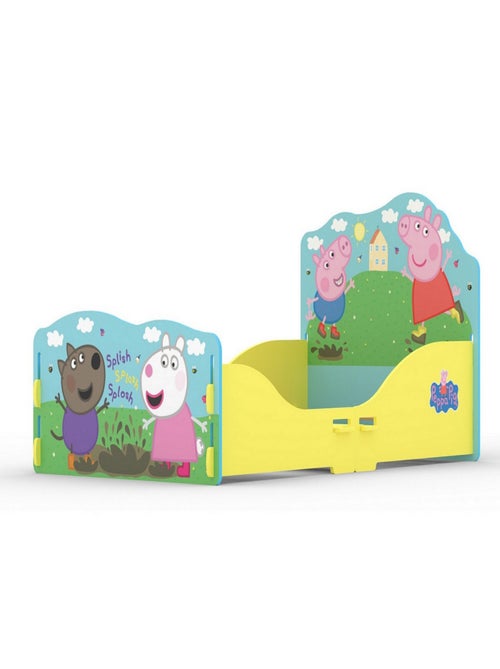 Lit à clipser et Matelas - Peppa Pig Splish Splash Splosh dans la boue - 140x70 cm - Kiabi