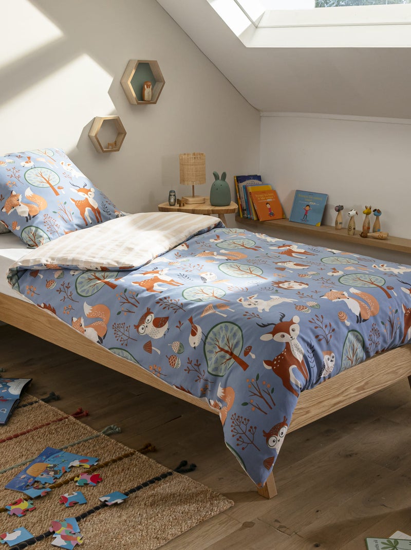 Lit avec pieds évasés scandinaves Marron clair - Kiabi