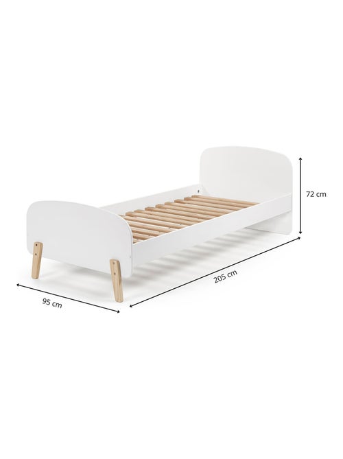 Lit avec sommier - Terre de Nuit - Kiabi