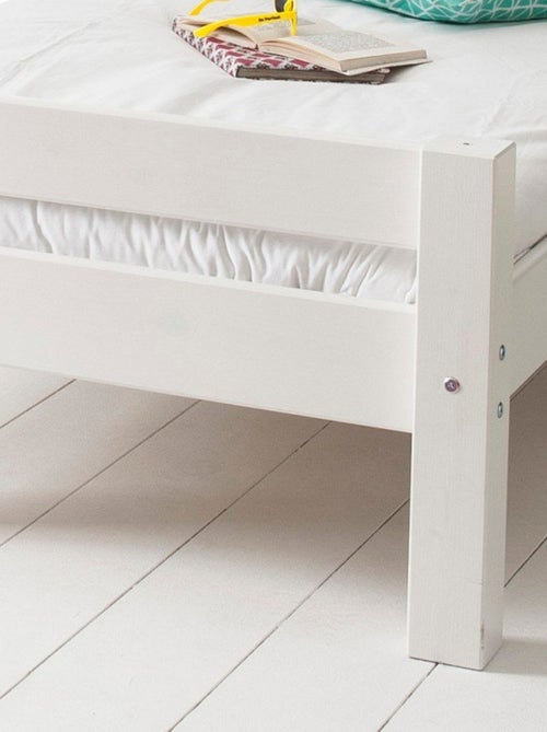 Lit avec sommier pin massif  LILJA - Kiabi