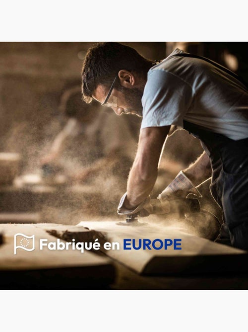 Lit avec sommier pin massif  LILJA - Kiabi