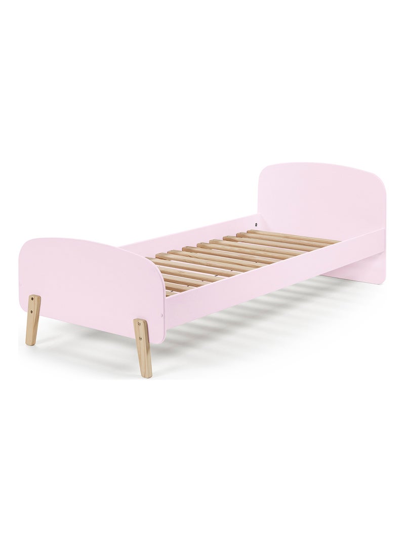 Lit avec sommier Rose - Kiabi