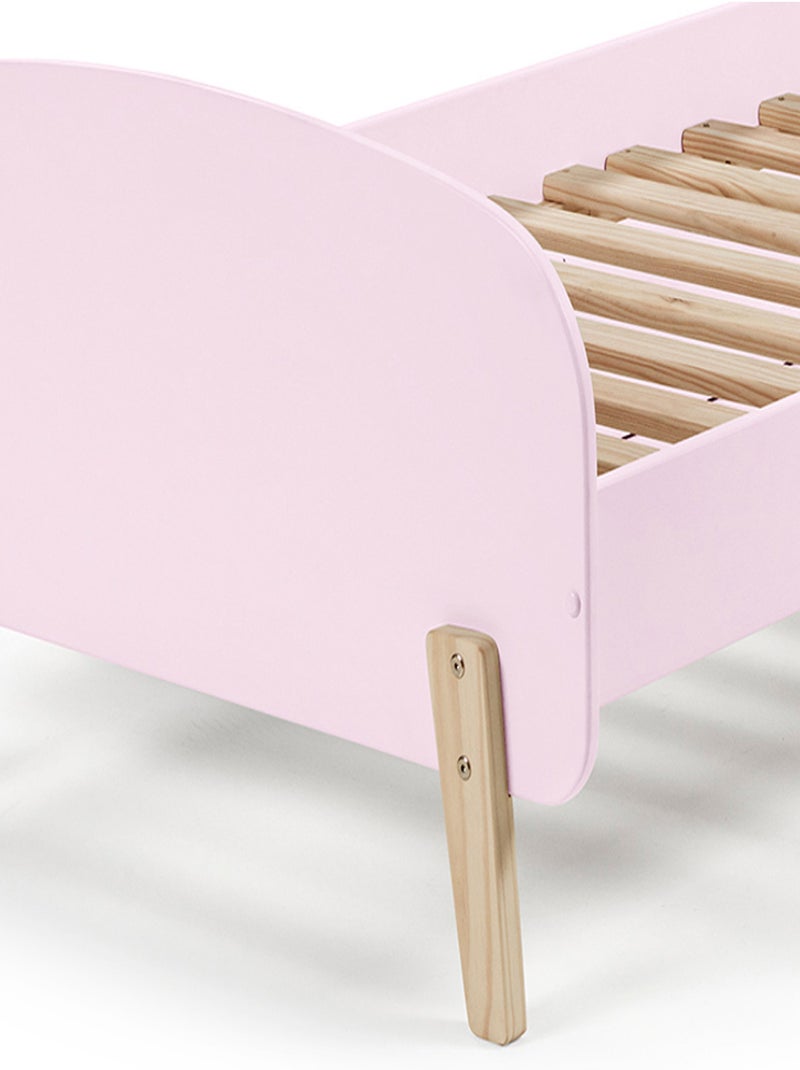 Lit avec sommier Rose - Kiabi